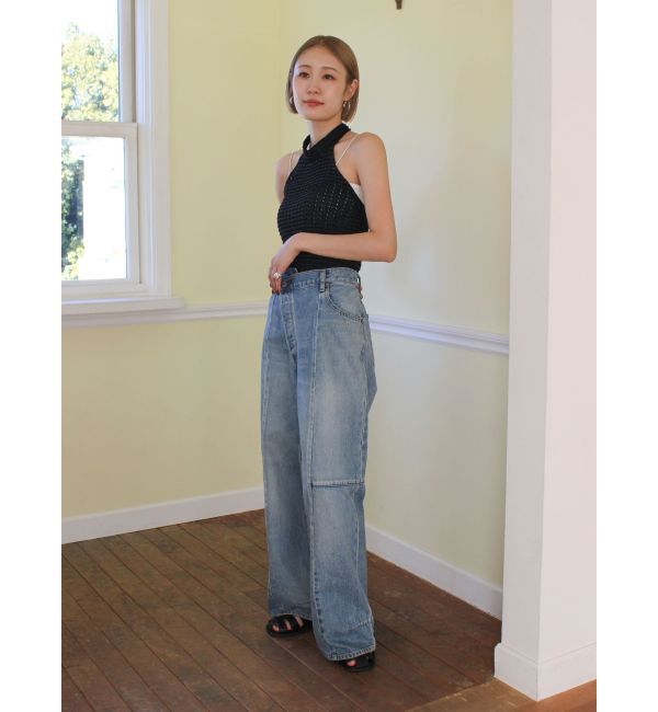 Ungrid「カーブデザインデニム」|デニム|