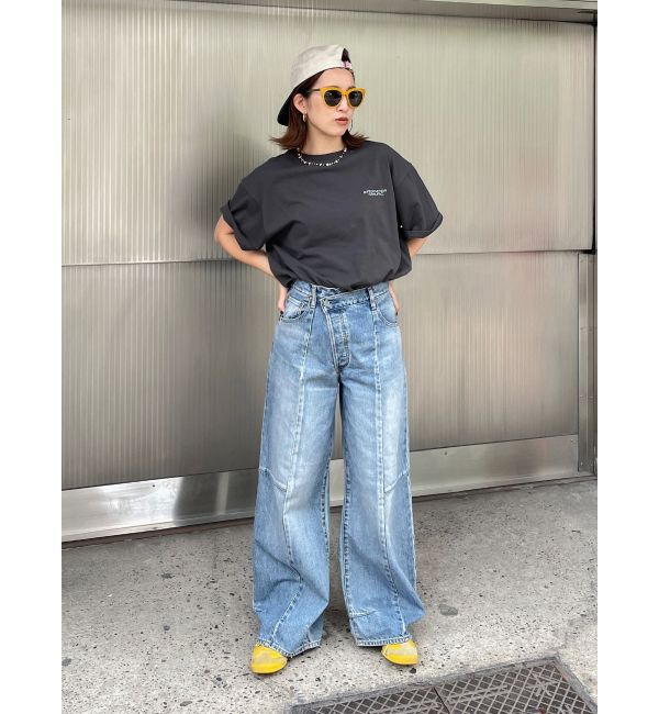 Ungrid「カーブデザインデニム」|デニム|