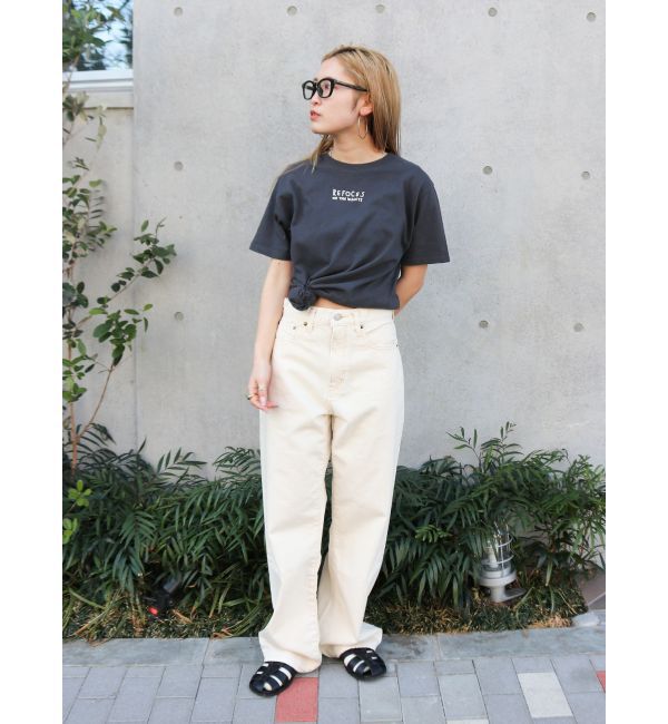 Ungrid「【WEB限定】ワンポイントエンブロイダリーロゴTee」|Tシャツ・カットソー|