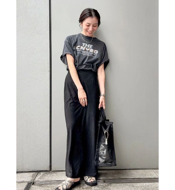 Ungrid「フィットフレアスカート」|スカート|ブラック