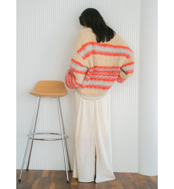 Ungrid「ローゲージラメニットカーディガン」|カーディガン|