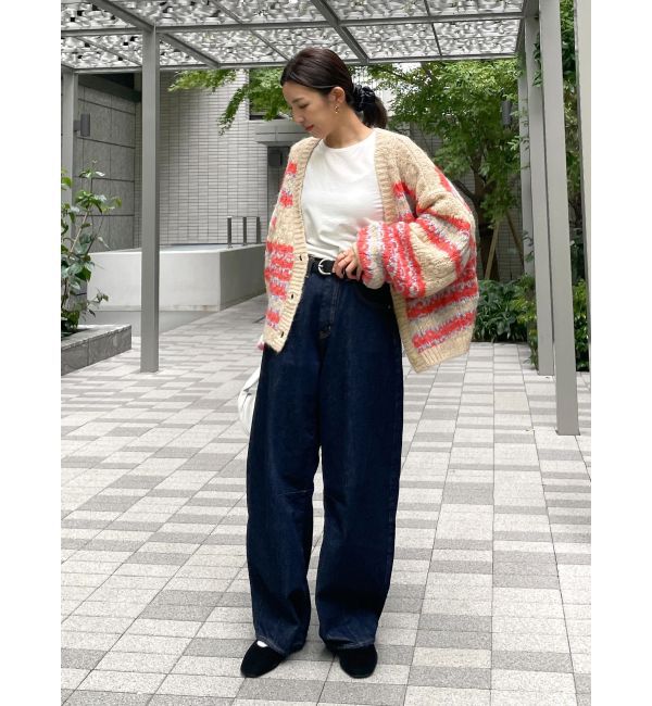 Ungrid「ローゲージラメニットカーディガン」|カーディガン|