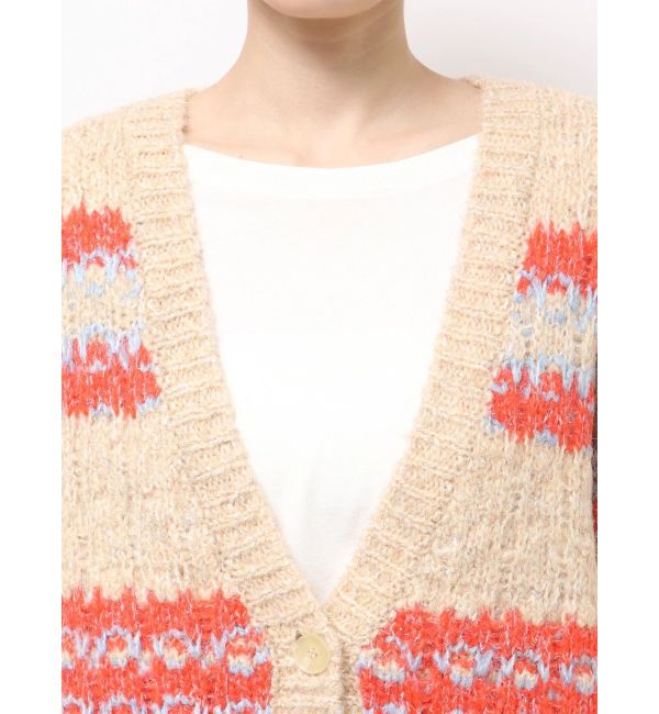 Ungrid「ローゲージラメニットカーディガン」|カーディガン|