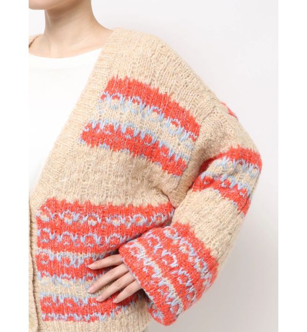 Ungrid「ローゲージラメニットカーディガン」|カーディガン|