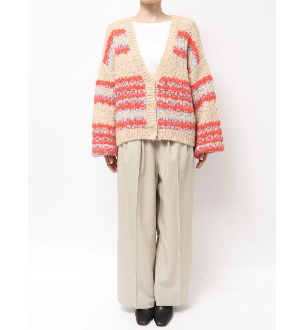 Ungrid「ローゲージラメニットカーディガン」|カーディガン|