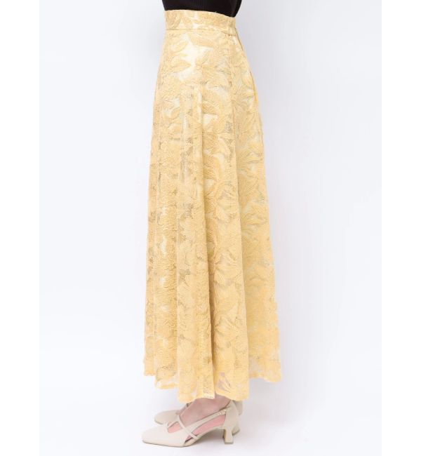 LAGUNAMOON「メロンチュールエンブロイダリースカート」|スカート|