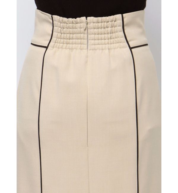 LAGUNAMOON「バイカラーパイピングスカート」|スカート|