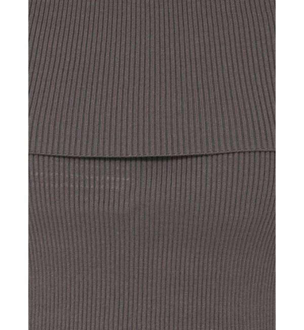 LAGUNAMOON「オフショルダーリブニットプルオーバー」|ニット・セーター|