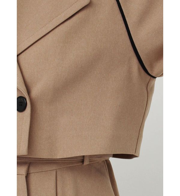 LAGUNAMOON「2WAYバイカラートレンチコート」|トレンチコート|