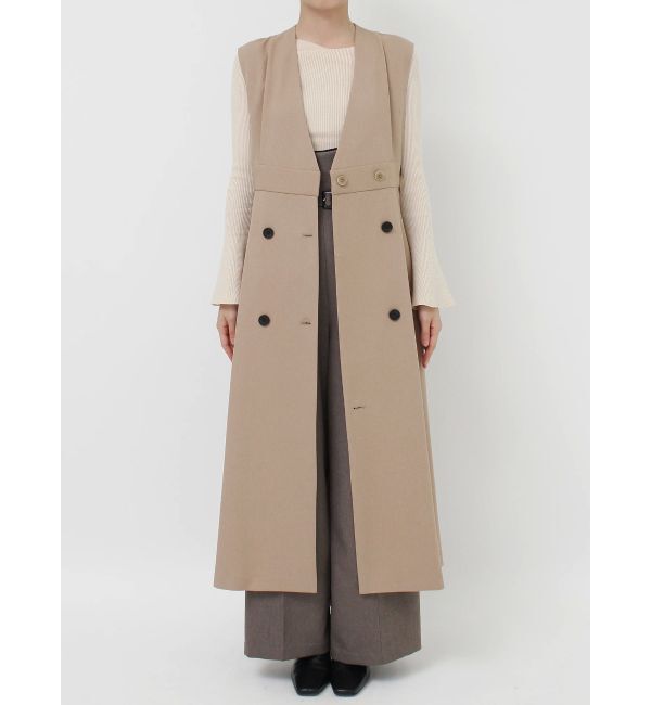 LAGUNAMOON「2WAYバイカラートレンチコート」|トレンチコート|