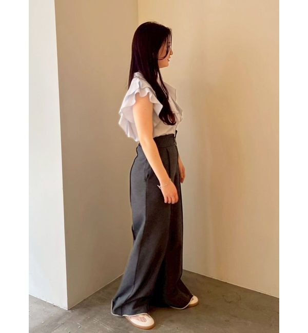 LAGUNAMOON「ZIPスウェットワイドフレアパンツ」|その他|