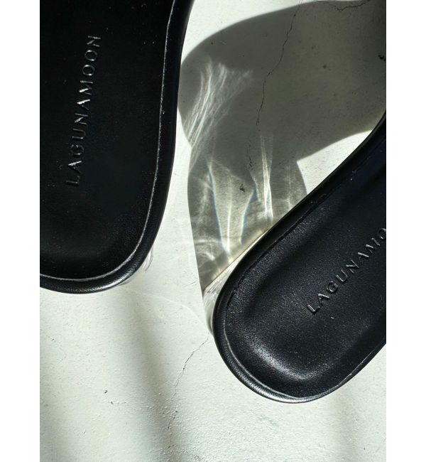 LAGUNAMOON「パフィスクエアサンダル」|サンダル|