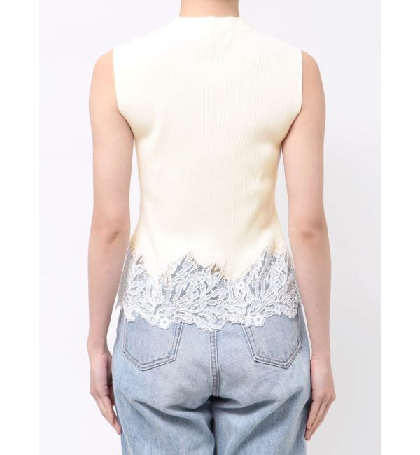 LAGUNAMOON「ヘムレースニットプルオーバー」|ニット・セーター|