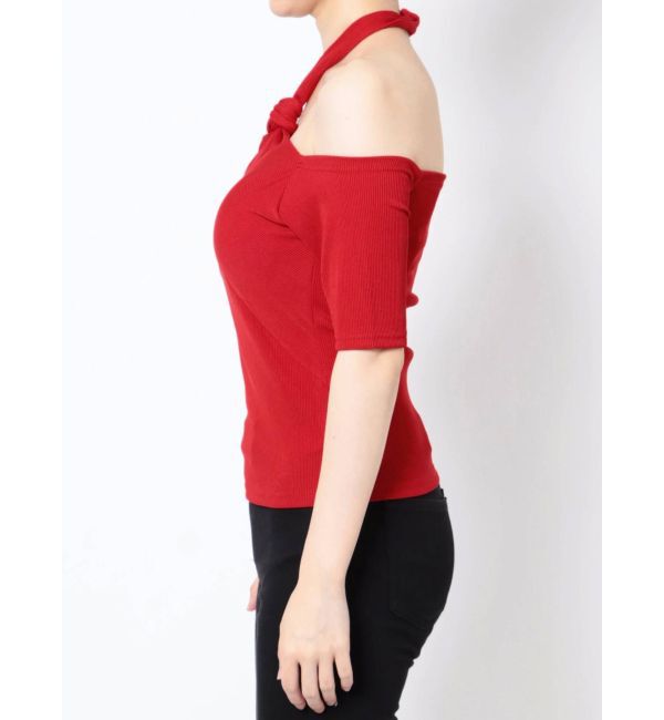 EVRIS「ボトルネックデザインオフショルトップス」|Tシャツ・カットソー|