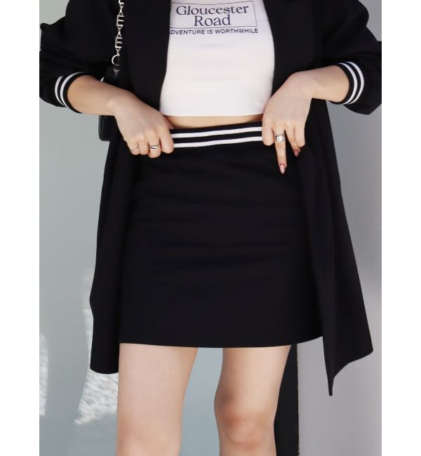 EVRIS「ウエストラインミニスカート【セットアップ着用可能】」|スカート|