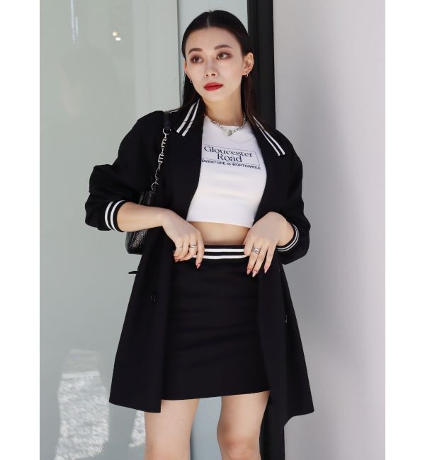 EVRIS「ウエストラインミニスカート【セットアップ着用可能】」|スカート|