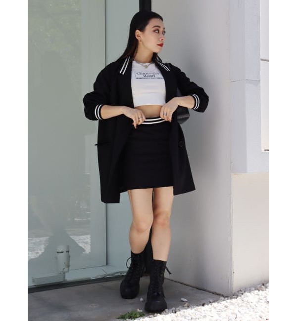 EVRIS「ウエストラインミニスカート【セットアップ着用可能】」|スカート|