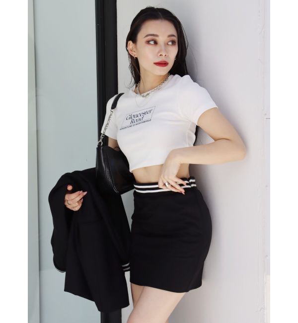 EVRIS「ウエストラインミニスカート【セットアップ着用可能】」|スカート|