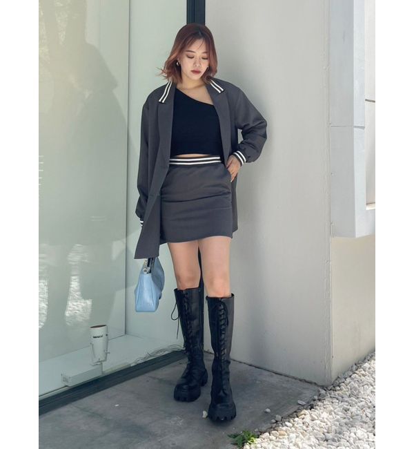 EVRIS「ウエストラインミニスカート【セットアップ着用可能】」|スカート|