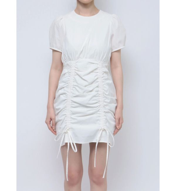 EVRIS「【WEB限定】ドロストミニワンピース」|ワンピース|