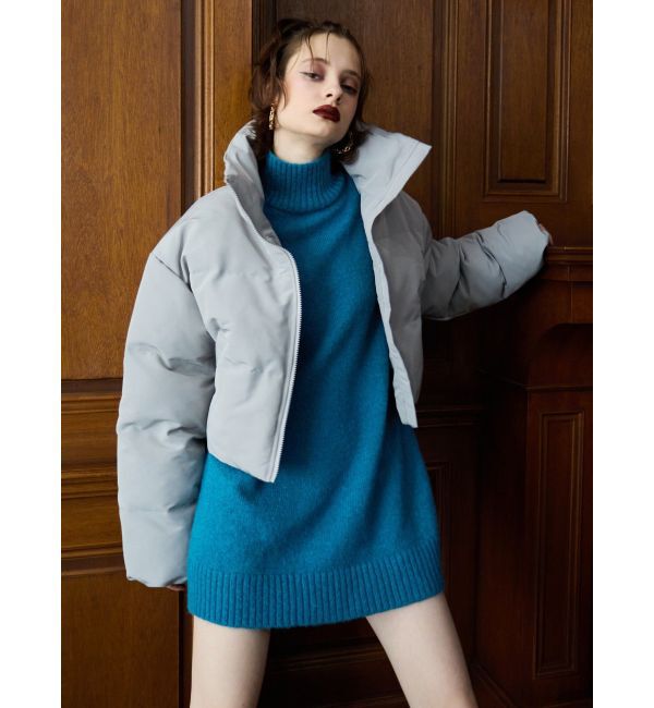 EVRIS「ハイネックルーズニットワンピース」|ワンピース|