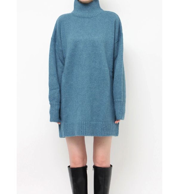 EVRIS「ハイネックルーズニットワンピース」|ワンピース|