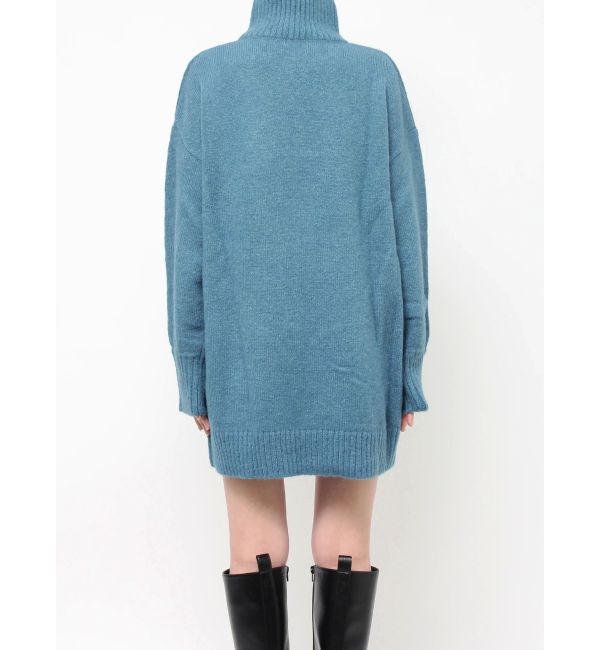 EVRIS「ハイネックルーズニットワンピース」|ワンピース|