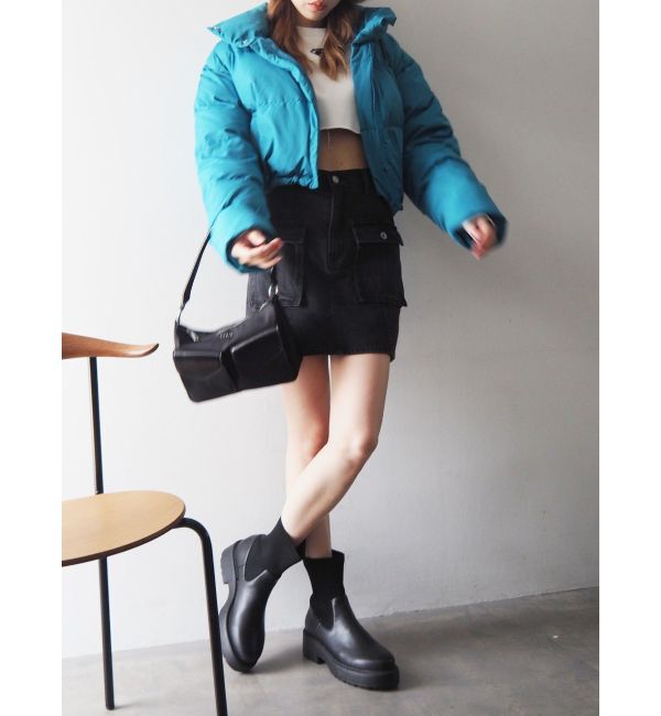 EVRIS「ボリュームショートダウン」|ダウン|