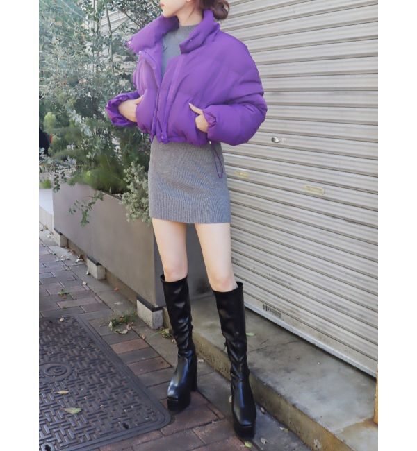 EVRIS「ボリュームショートダウン」|ダウン|