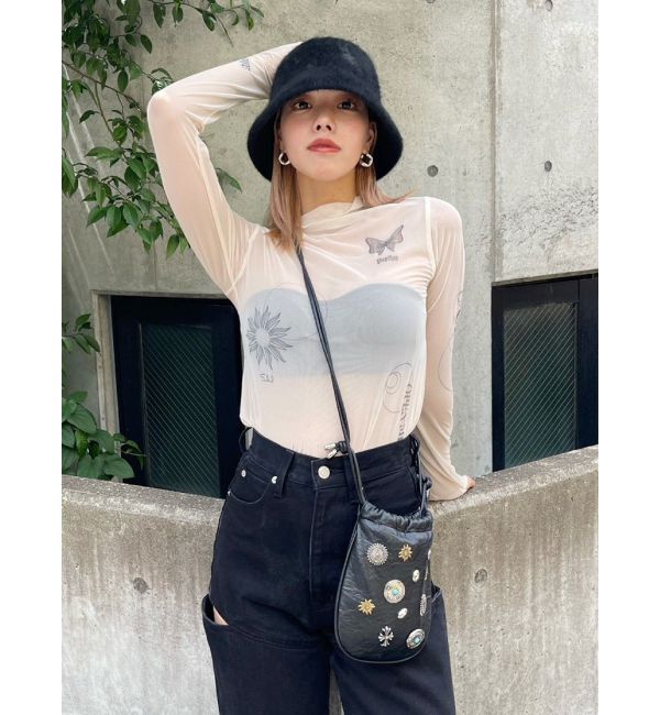 EVRIS「フェイクファーバケットハット」|ハット|