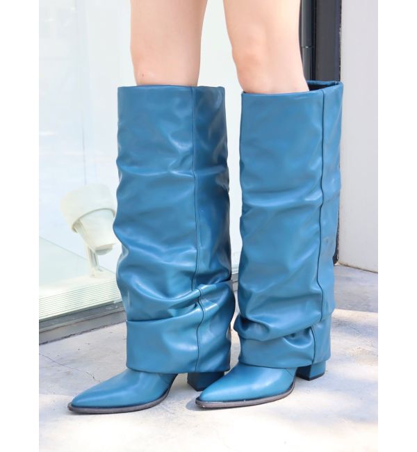 EVRIS「スラウチロングブーツ」|ロングブーツ|