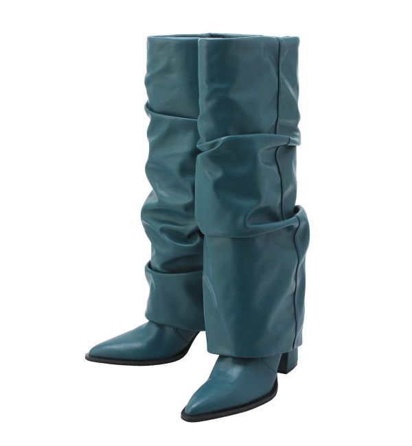 EVRIS「スラウチロングブーツ」|ロングブーツ|