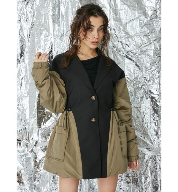 EVRIS「MA-1ドッキングジャケット【セットアップ着用可能】」|ミリタリー・モッズコート|