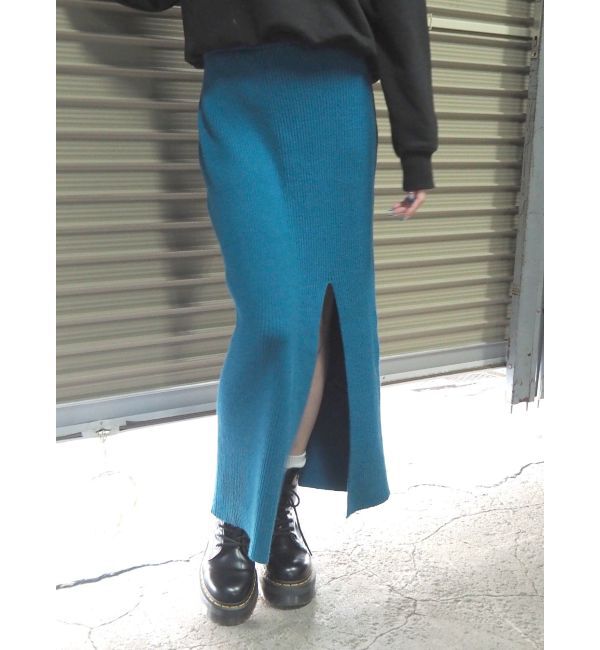 EVRIS「スリットロングニットスカート【セットアップ着用可能】」|スカート|