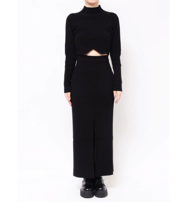 EVRIS「スリットロングニットスカート【セットアップ着用可能】」|スカート|