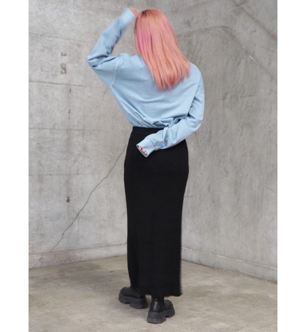 EVRIS「スリットロングニットスカート【セットアップ着用可能】」|スカート|