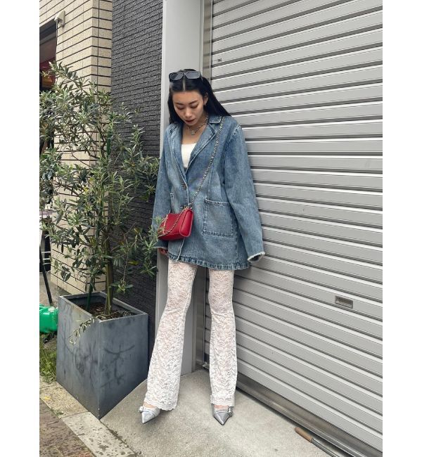 EVRIS「レースフレアパンツ」|その他|