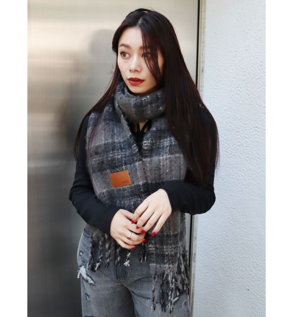 EVRIS「ソフトシャギーマフラー」|マフラー|