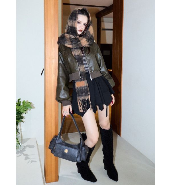 EVRIS「ソフトシャギーマフラー」|マフラー|