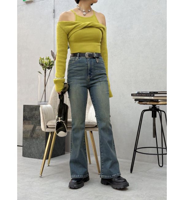 EVRIS「マルチウェイオフショルニットトップス」|ニット・セーター|