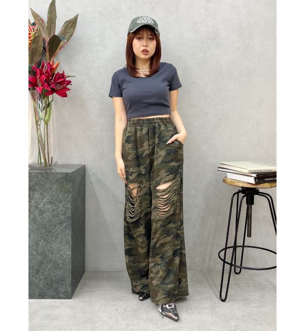 EVRIS「BASICシンプルショートTシャツ」|Tシャツ・カットソー|