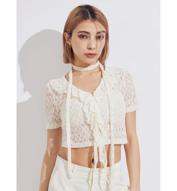 EVRIS「リブブラトップ」|キャミソール|