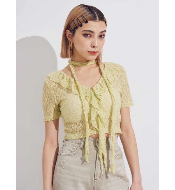 EVRIS「リブブラトップ」|キャミソール|