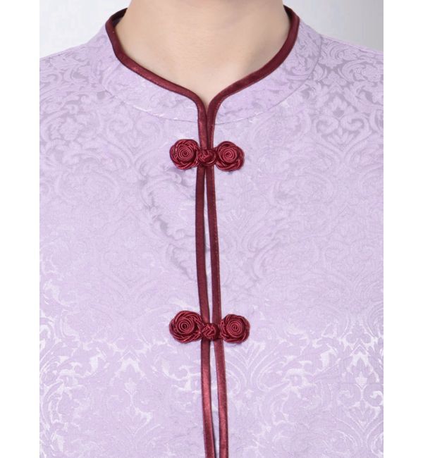 jouetie「ボリュームスリーブチャイナシャツ」|シャツ・ブラウス|