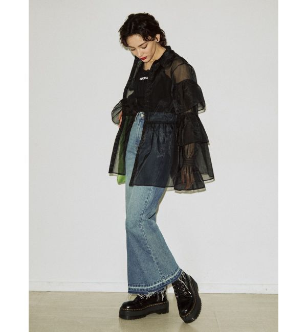 jouetie「シアーティアードフリルシャツ」|シャツ・ブラウス|