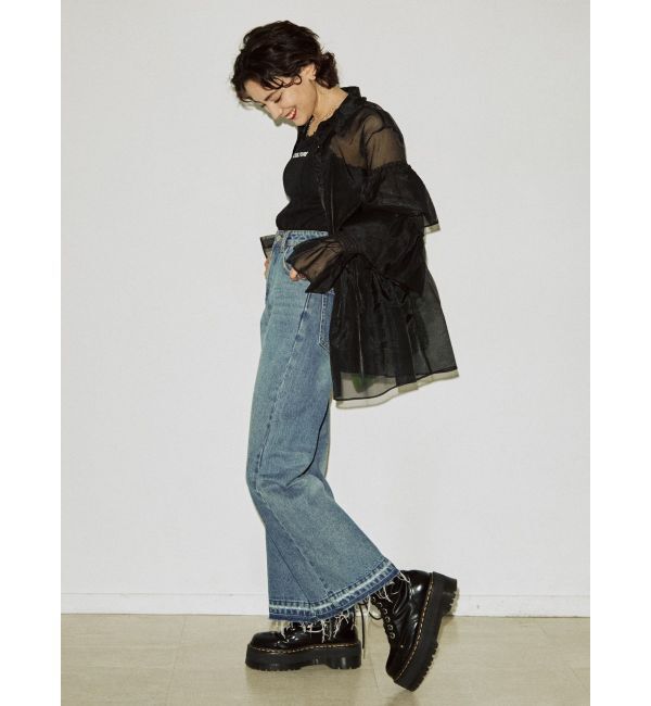 jouetie「シアーティアードフリルシャツ」|シャツ・ブラウス|