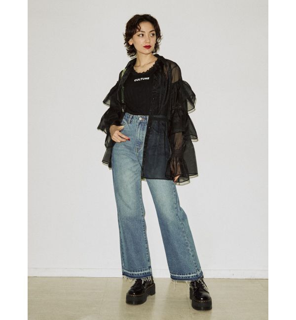 jouetie「シアーティアードフリルシャツ」|シャツ・ブラウス|