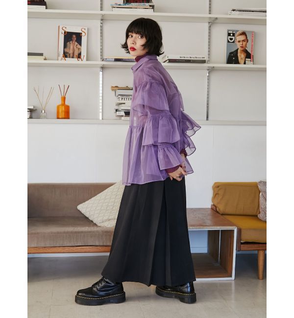 jouetie「シアーティアードフリルシャツ」|シャツ・ブラウス|