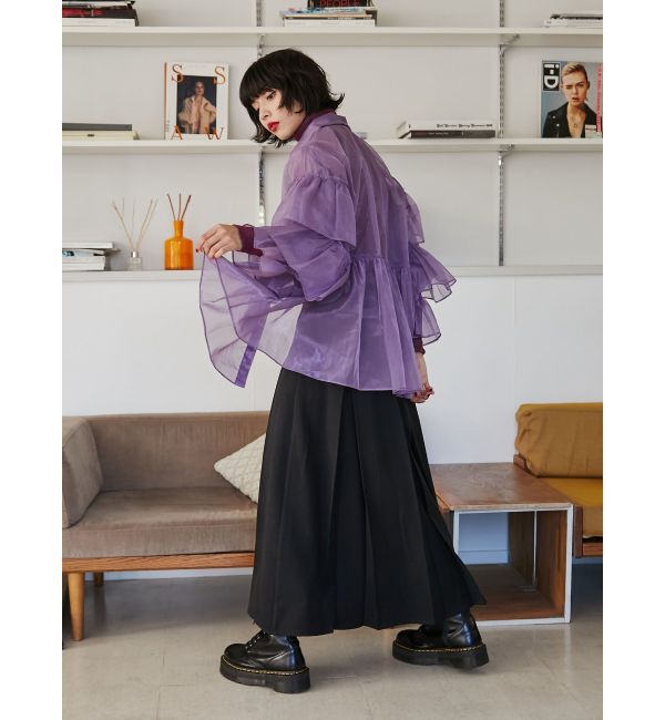 jouetie「シアーティアードフリルシャツ」|シャツ・ブラウス|