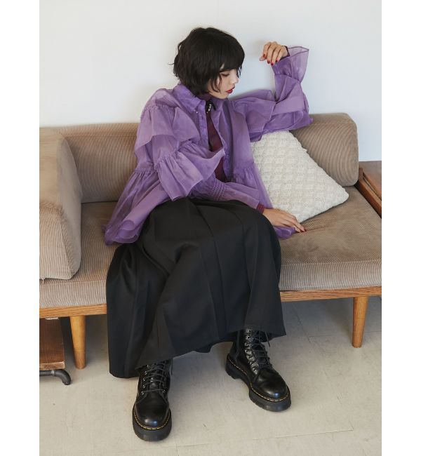 jouetie「シアーティアードフリルシャツ」|シャツ・ブラウス|